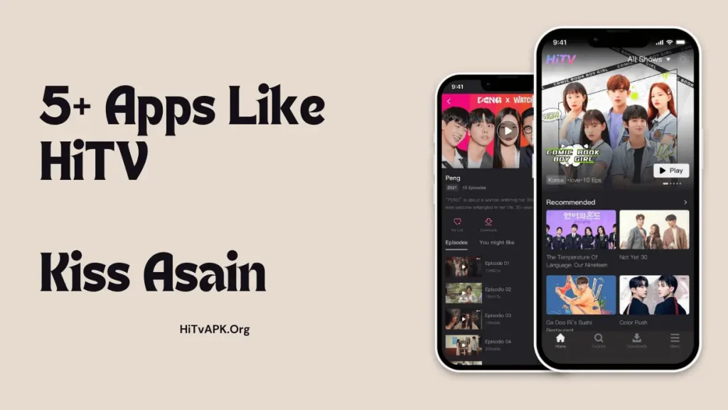 5+ Apps Like HiTv To Watch HD Kdrama For Free