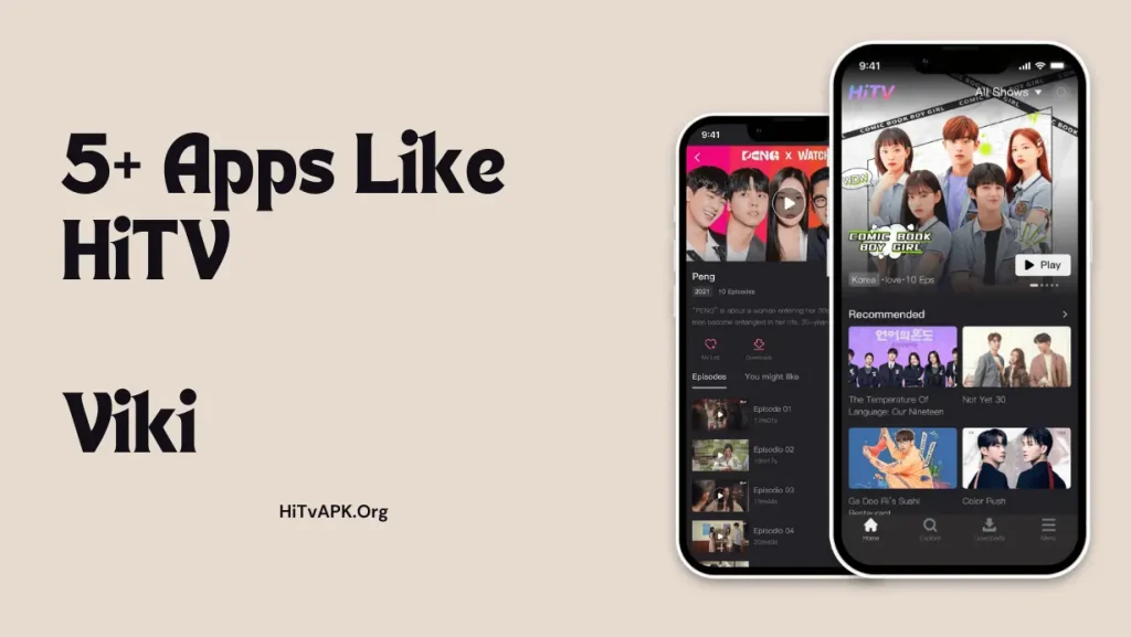 5+ Apps Like HiTv To Watch HD Kdrama For Free