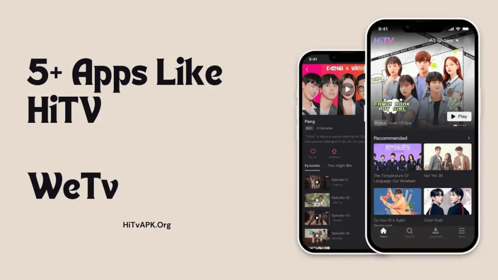 5+ Apps Like HiTv To Watch HD Kdrama For Free