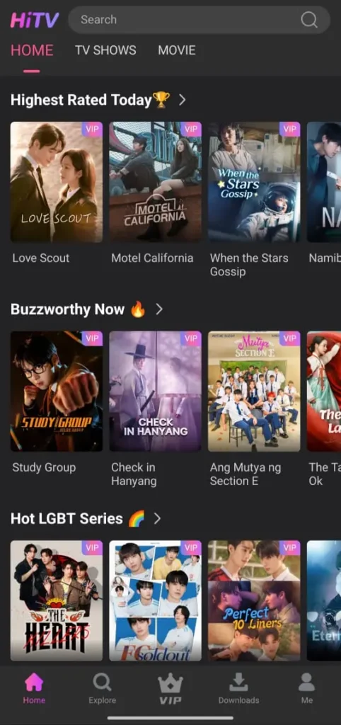 Additional Features Of HiTV Mod APK: You Can't-Miss